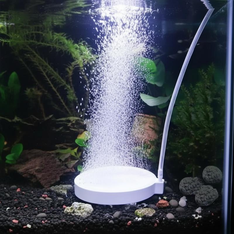 Air Diffuser Disc Bubble Aeration Pond - Universal Air Stone Disc Oxygen Aerator