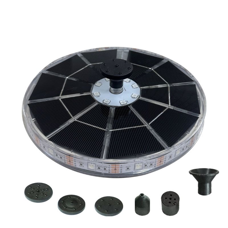 AT43-Floating Fountain Solar P - Floating Solar Fountain Water Pump 评论和价格