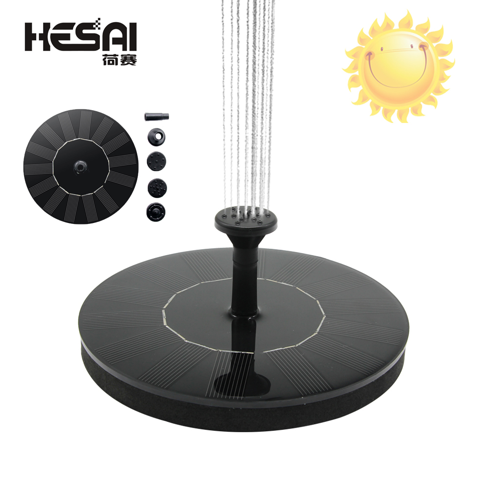 Floating Solar Fountain Garden - Floating Solar Fountain Water Pump 评论和价格