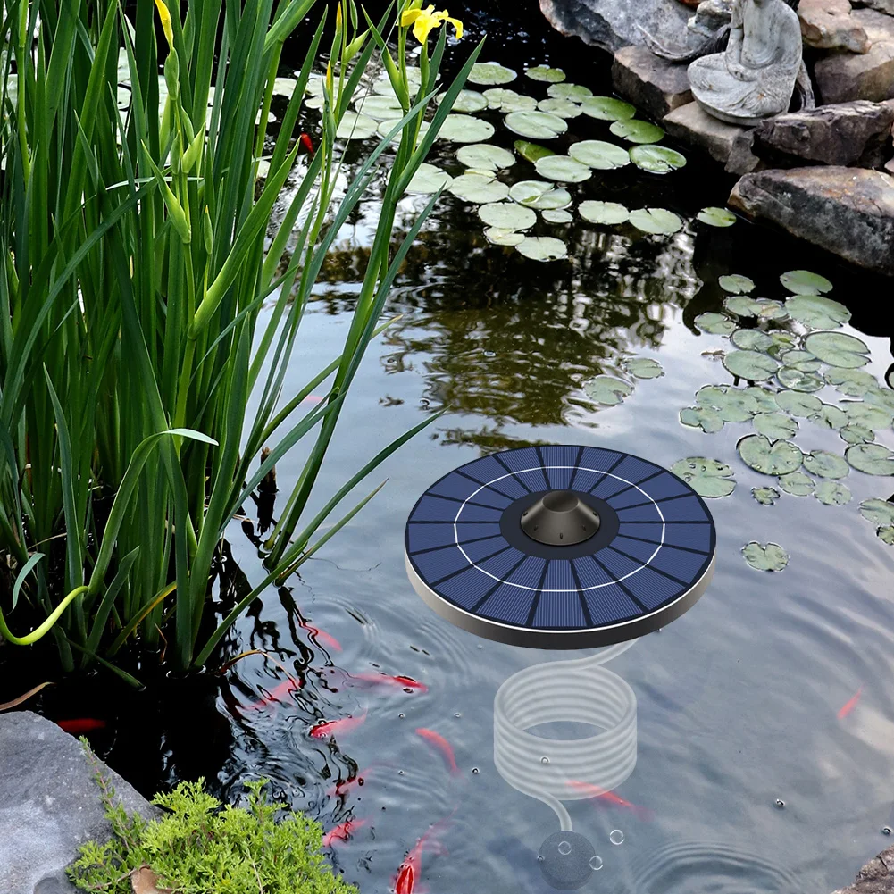 Solar Floating Pond Aerator Po - Solar Pond Aerator Oxygen Pump 评论和价格