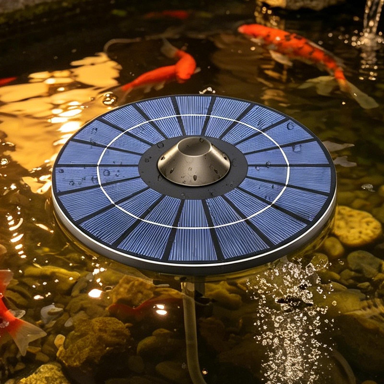 Solar Floating Pond Aerator Po - Solar Pond Aerator Oxygen Pump 评论和价格