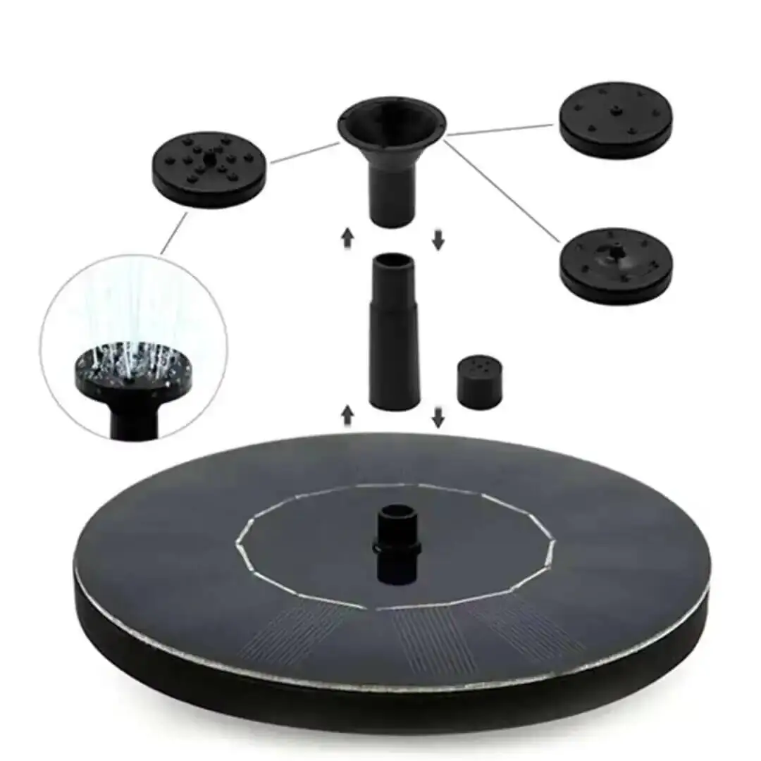 7V 13/16cm Watering Kit Power  - Floating Solar Fountain Water Pump 评论和价格