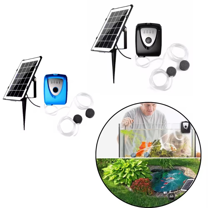 Rechargeable Solar Pond Aerato - Solar Pond Aerator Oxygen Pump 评论和价格