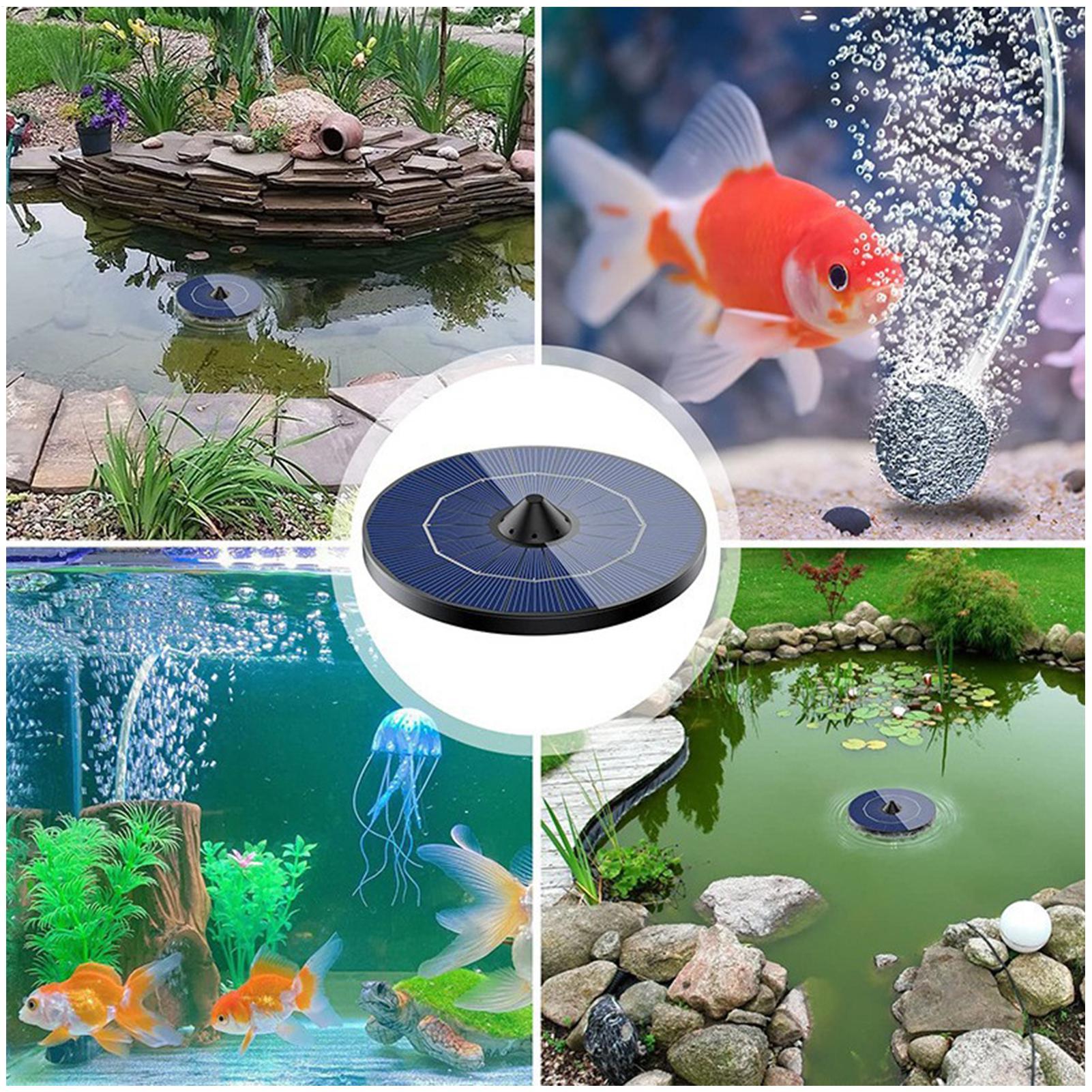 Solar-powered pond aerator pum - Solar Pond Aerator Oxygen Pump 评论和价格