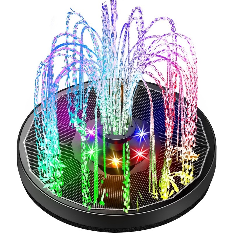 Solar Water Fountain Pool Pond - Floating Solar Fountain Water Pump 评论和价格