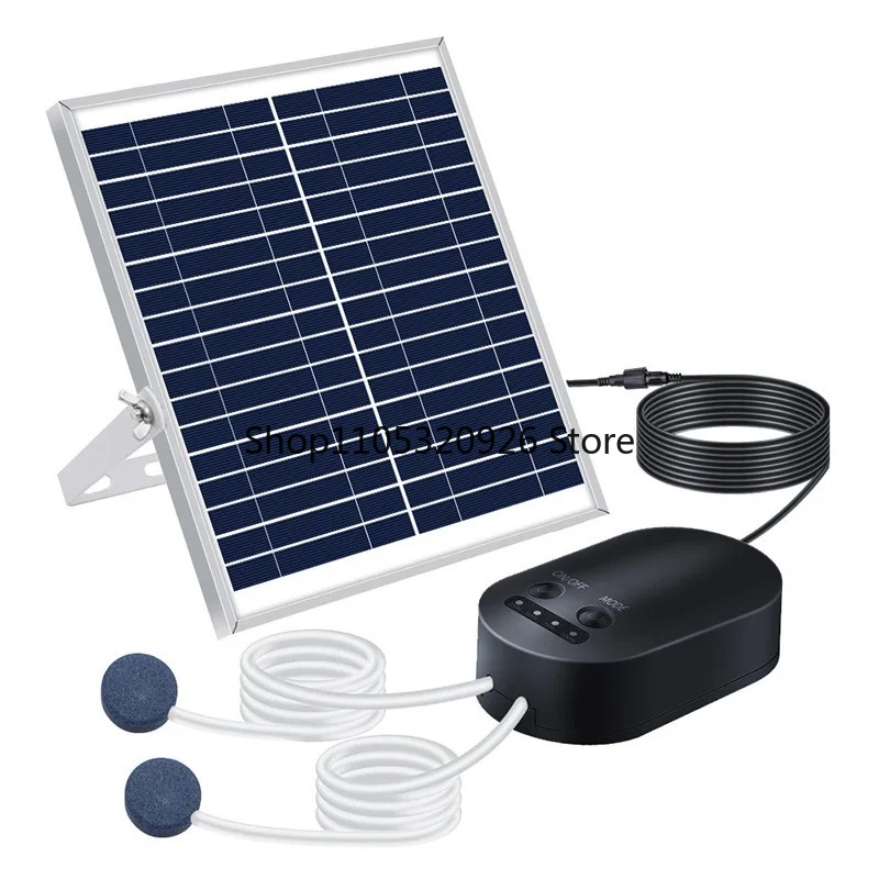 15W Solar Air Pump Bubbler Hos - Solar Pond Aerator Oxygen Pump 评论和价格