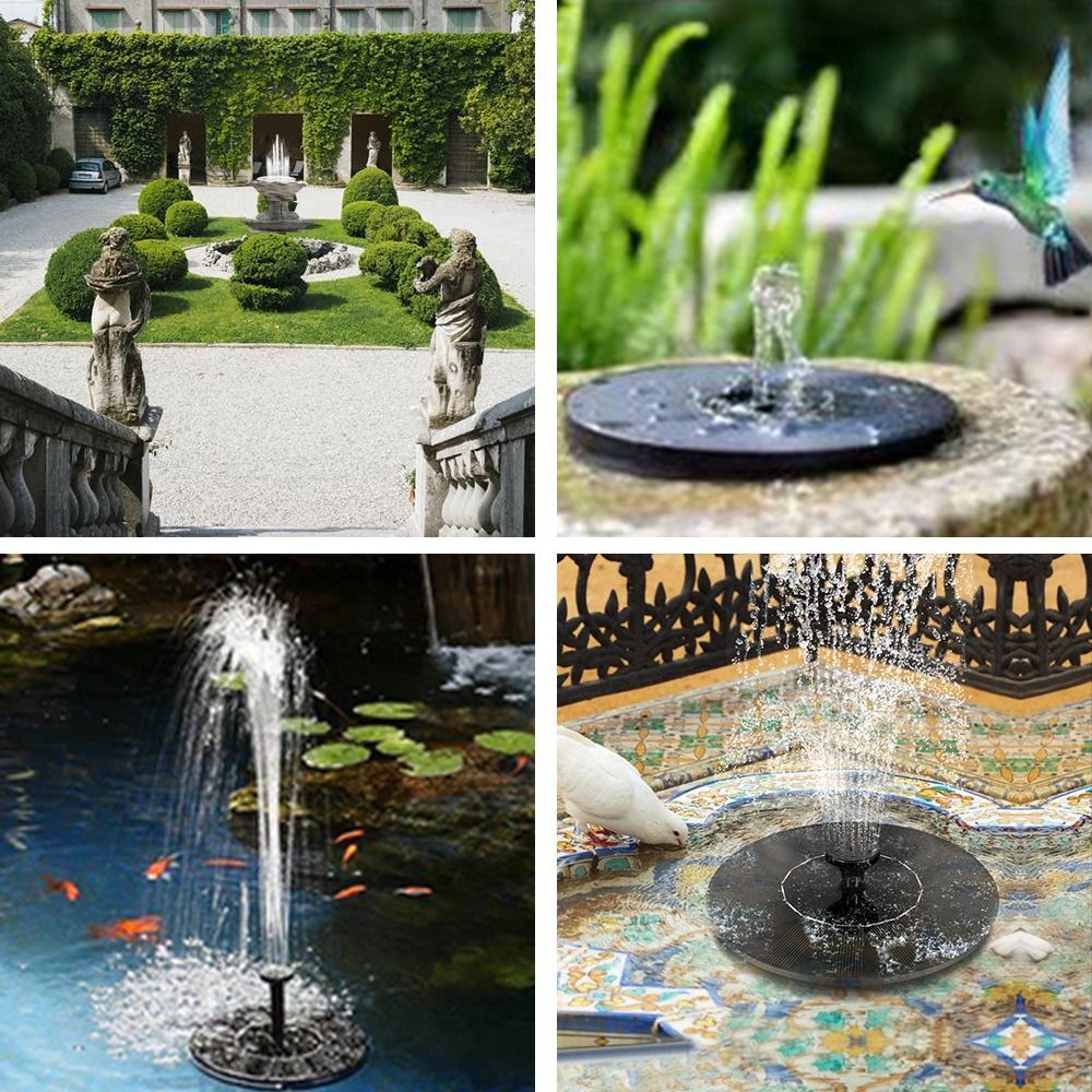 Energy-saving Solar Fountain P - Floating Solar Fountain Water Pump 评论和价格