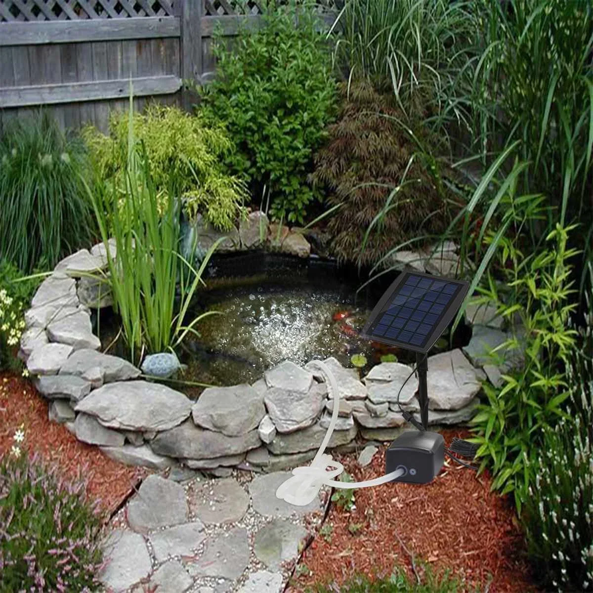 Solar Powered Oxygenator Oxyge - Solar Pond Aerator Oxygen Pump 评论和价格