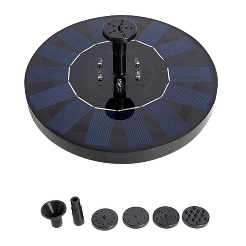 B08B-No Battery Solar Fountain - Floating Solar Fountain Water Pump 评论和价格