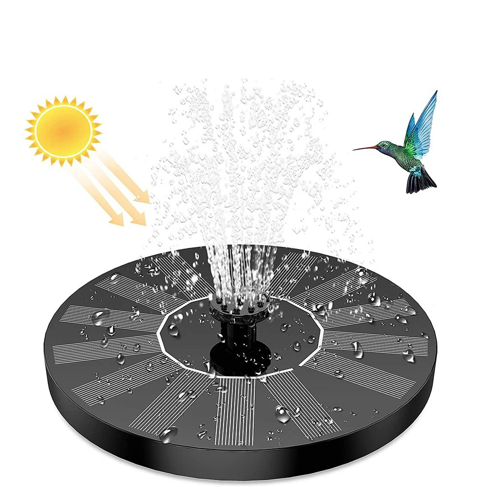 13cm Floating Solar Panel Sola - Floating Solar Fountain Water Pump 评论和价格